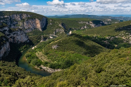 route des gorges de l'Ardèche