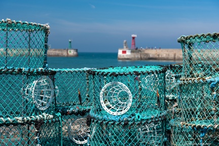 Casiers  Port en Bessin (3)