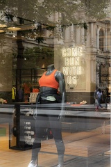 Reflet vitrine