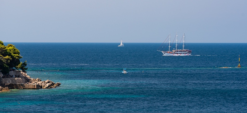 Dubrovnik, baie de Lapad.jpg