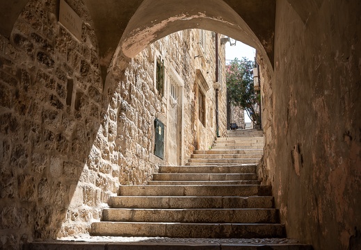 Dubrovnik escalier