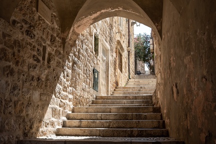 Dubrovnik escalier