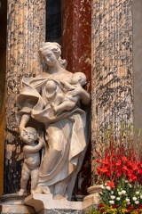Statue, Basilique de Bergame (2)