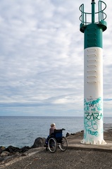 la vieille dame et la mer